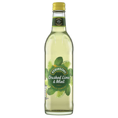 Robinsons Crushed Lime & Mint 500ml (Glass) - NWT FM SOLUTIONS - YOUR CATERING WHOLESALER
