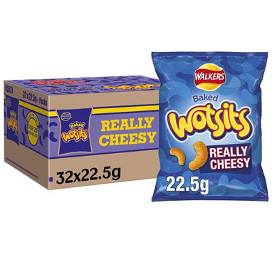Wotsits Really Cheesy Pack 32's - NWT FM SOLUTIONS - YOUR CATERING WHOLESALER