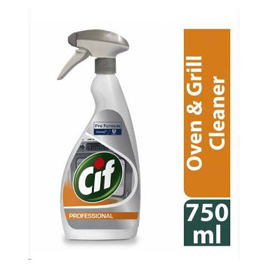 Cif Pro-Formula Oven & Grill Cleaner 750ml - NWT FM SOLUTIONS - YOUR CATERING WHOLESALER