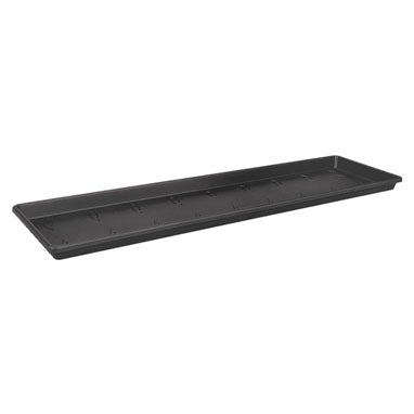 Elho Trough Saucer 60cm LIVING BLACK - NWT FM SOLUTIONS - YOUR CATERING WHOLESALER