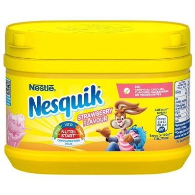 Nesquik Strawberry Powder 300g - NWT FM SOLUTIONS - YOUR CATERING WHOLESALER