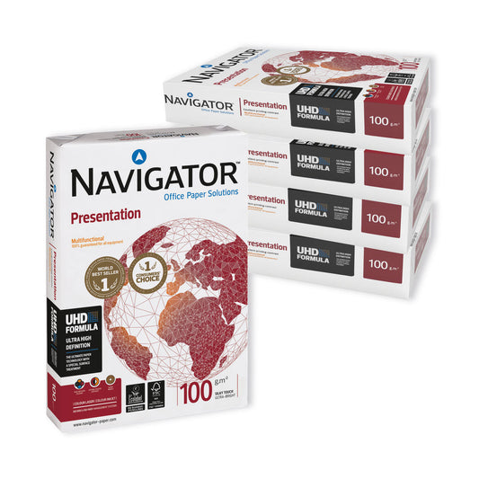 Navigator A4 100gsm White Presentation Paper (500 Sheet) - NWT FM SOLUTIONS - YOUR CATERING WHOLESALER