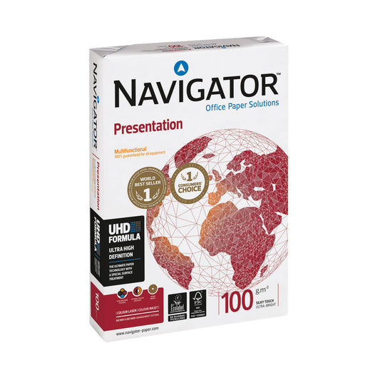 Navigator A3 100gsm White Presentation Paper 500 Sheets - NWT FM SOLUTIONS - YOUR CATERING WHOLESALER