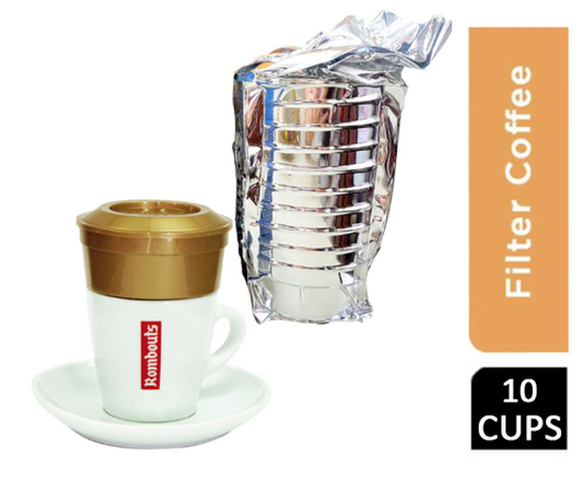 Rombouts Original 1 Cup Filters 10's - NWT FM SOLUTIONS - YOUR CATERING WHOLESALER