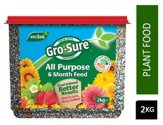 Westland Gro-Sure All Purpose 6 Month Feed 2kg - NWT FM SOLUTIONS - YOUR CATERING WHOLESALER