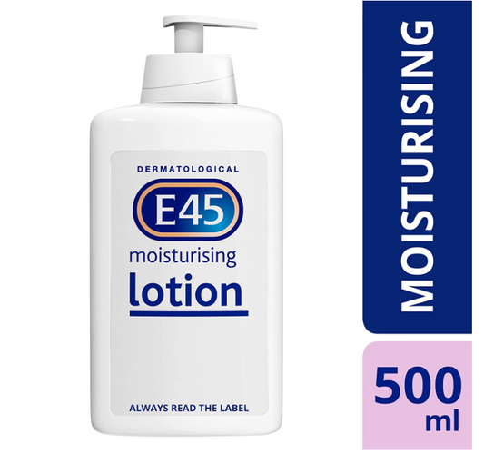 E45 Moisturising Lotion 500ml - NWT FM SOLUTIONS - YOUR CATERING WHOLESALER