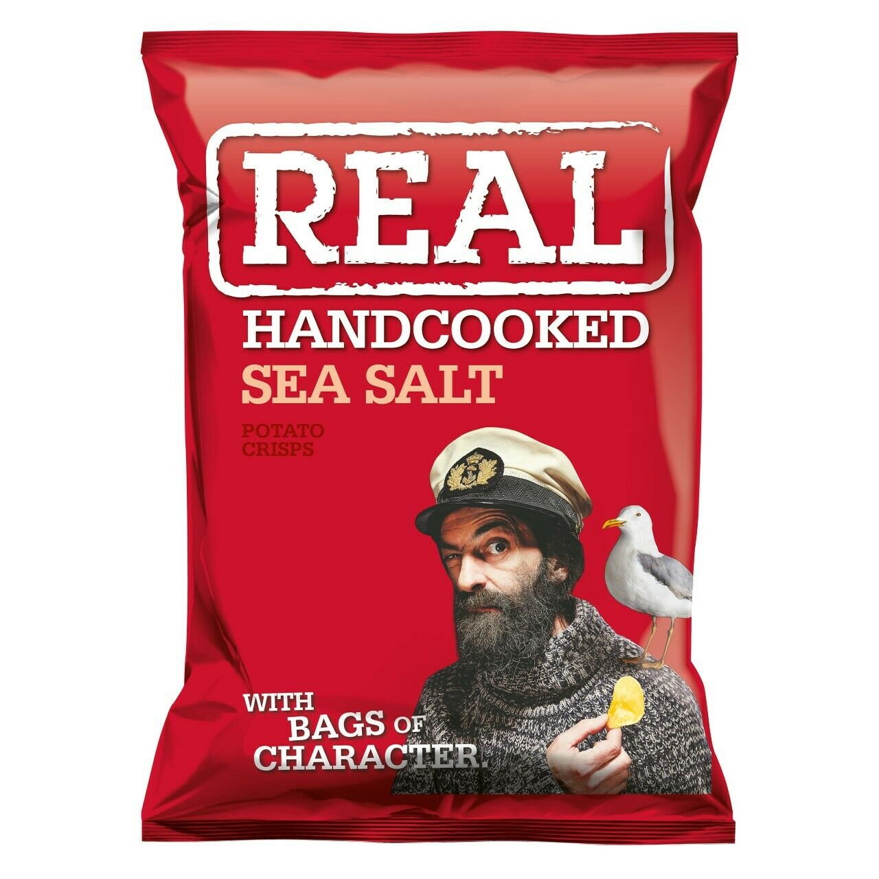 Real Crisps Sea Salt 24x35g - NWT FM SOLUTIONS - YOUR CATERING WHOLESALER