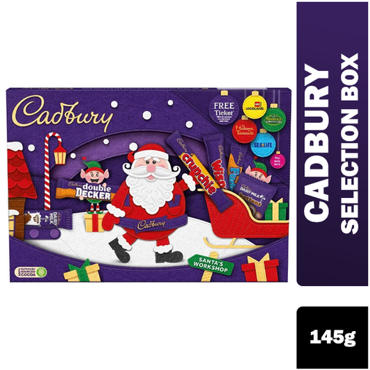 Cadbury Medium Selction Box 145g - NWT FM SOLUTIONS - YOUR CATERING WHOLESALER