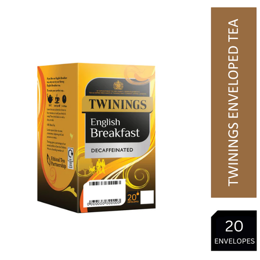 Twinings English Breakfast Decaf 20's - NWT FM SOLUTIONS - YOUR CATERING WHOLESALER