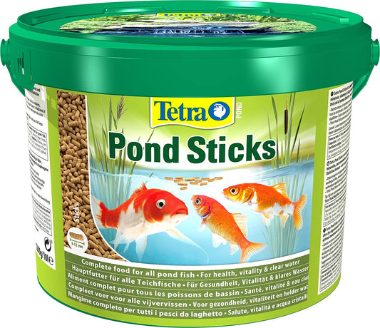 Tetra Pond Sticks 10 Litre 1.2kg Tub - NWT FM SOLUTIONS - YOUR CATERING WHOLESALER