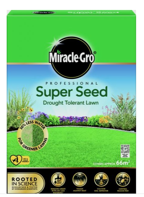 Miracle-Gro Professional Super Seed Drought Tolerant 2kg - NWT FM SOLUTIONS - YOUR CATERING WHOLESALER
