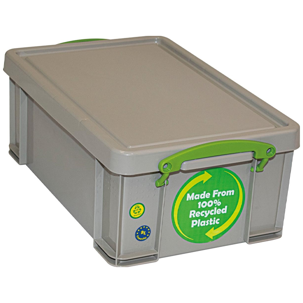 Really Useful Dove Grey Recycled 9 Litre - NWT FM SOLUTIONS - YOUR CATERING WHOLESALER