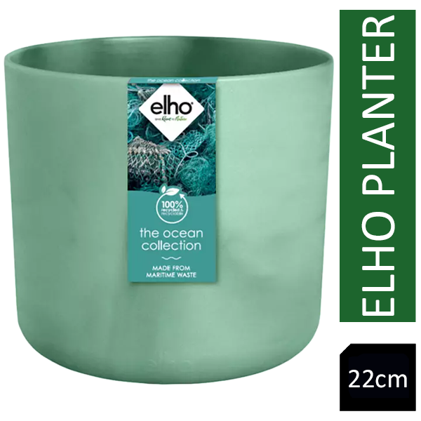 Elho PACIFIC GREEN Round Planter 22cm