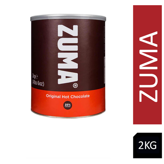 Zuma Original Hot Chocolate Powder 2kg - NWT FM SOLUTIONS - YOUR CATERING WHOLESALER