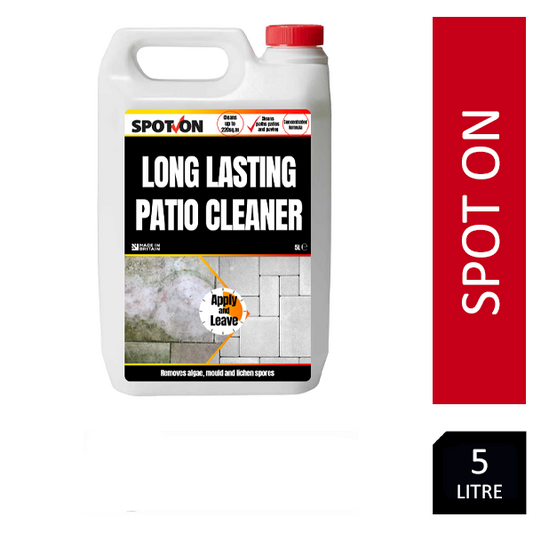 Spot On Long Lasting Patio Cleaner 5 Litre - NWT FM SOLUTIONS - YOUR CATERING WHOLESALER