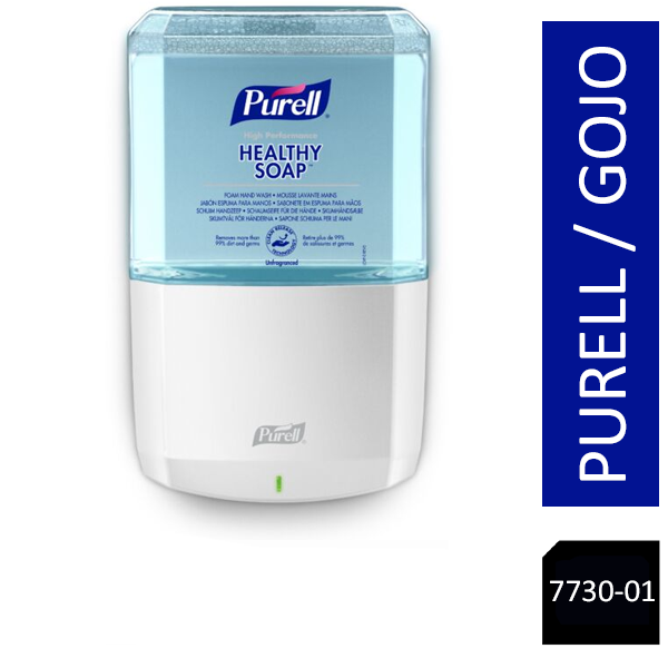 Purell/ Gojo ES8 WhiteTouch Free Hand Sanitizer Dispenser 1200ml (7730-01) - NWT FM SOLUTIONS - YOUR CATERING WHOLESALER