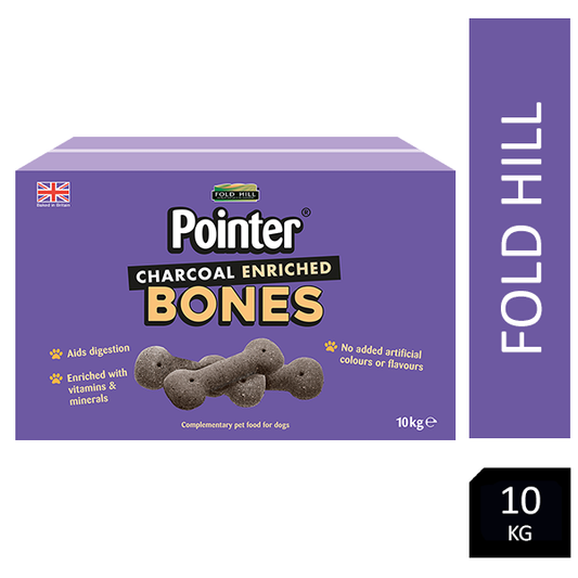 Fold Hill Pointer Charcoal Bones 10kg - NWT FM SOLUTIONS - YOUR CATERING WHOLESALER