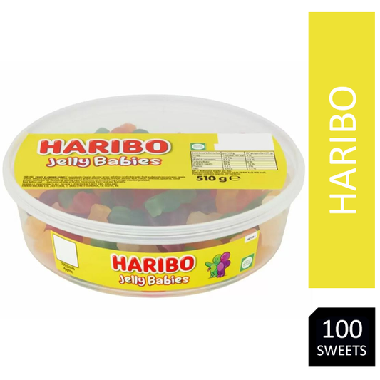Haribo Jelly Babies Tub 375's - NWT FM SOLUTIONS - YOUR CATERING WHOLESALER