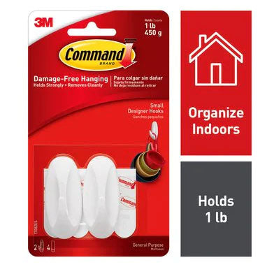 Command 17082 Small Oval Hooks - NWT FM SOLUTIONS - YOUR CATERING WHOLESALER