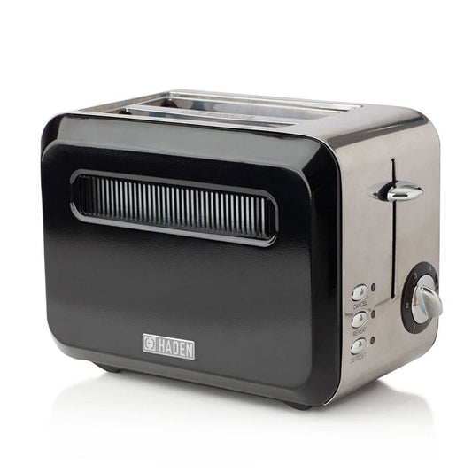 Haden Boston Black 2 Slice Toaster - NWT FM SOLUTIONS - YOUR CATERING WHOLESALER