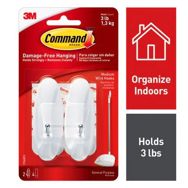 Command 17068 Medium Hooks - NWT FM SOLUTIONS - YOUR CATERING WHOLESALER