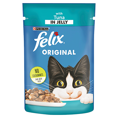 Felix Cat Pouch Tuna In Jelly 20x100g - NWT FM SOLUTIONS - YOUR CATERING WHOLESALER