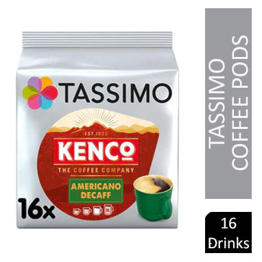 Tassimo Kenco Decaf Pods 16's - NWT FM SOLUTIONS - YOUR CATERING WHOLESALER