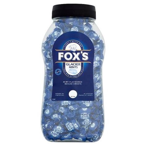 Fox's Glacier Mints Large 1.7kg Jar {Wrapped Sweets} - NWT FM SOLUTIONS - YOUR CATERING WHOLESALER