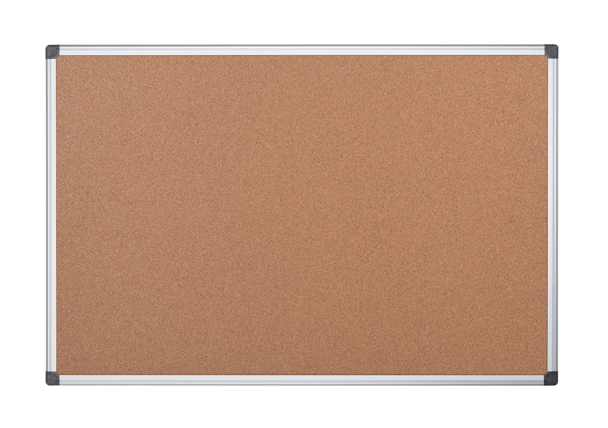 Bi-Office Maya Cork Noticeboard Double Sided Aluminium Frame 900x900mm - CA413750 - NWT FM SOLUTIONS - YOUR CATERING WHOLESALER