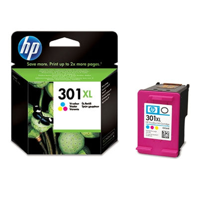 HP 301XL Colour Standard Capacity Ink Cartridge 300 pages 8ml - CH564EE - NWT FM SOLUTIONS - YOUR CATERING WHOLESALER
