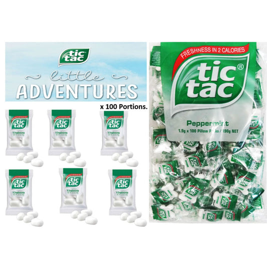 TicTac Individual 2g Pillow Pack 100's - NWT FM SOLUTIONS - YOUR CATERING WHOLESALER