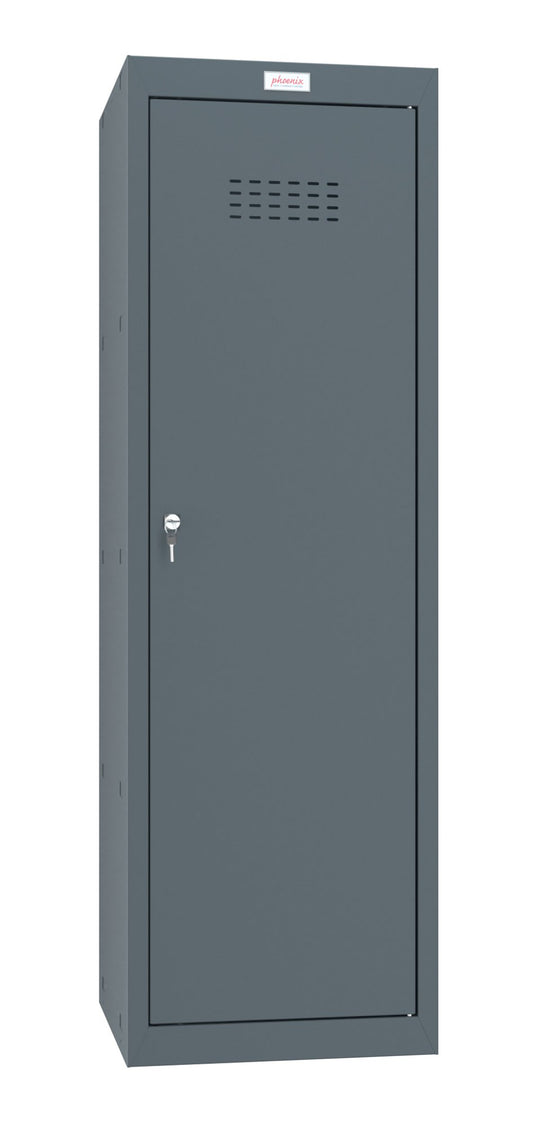Phoenix CL Series Size 4 Cube Locker in Antracite Grey with Key Lock CL1244AAK - NWT FM SOLUTIONS - YOUR CATERING WHOLESALER