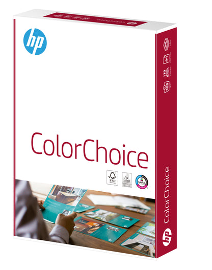 HP Color Choice FSC Paper A4 120gsm White (Ream 500) CHPCC120X419 - NWT FM SOLUTIONS - YOUR CATERING WHOLESALER