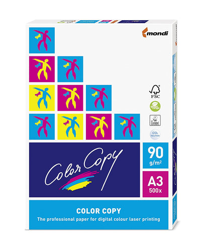 Color Copy A3 90gsm White Paper 500 Sheets