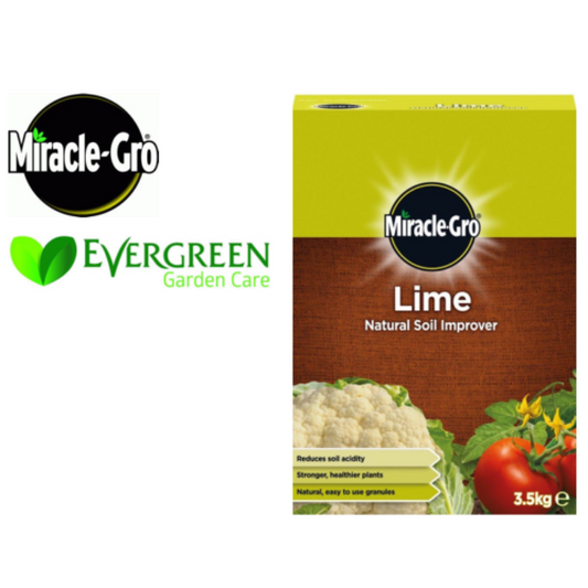 Miracle-Gro Lime Natural Soil Improver 3.5kg - NWT FM SOLUTIONS - YOUR CATERING WHOLESALER