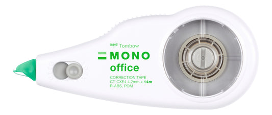 Tombow MONO Office CXE4 Refillable Correction Tape Roller 4.2mmx14m White - CT-CXE4 - NWT FM SOLUTIONS - YOUR CATERING WHOLESALER