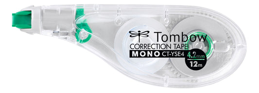 Tombow MONO YSE4 Correction Tape Roller 4.2mmx12m White - CT-YSE4 - NWT FM SOLUTIONS - YOUR CATERING WHOLESALER