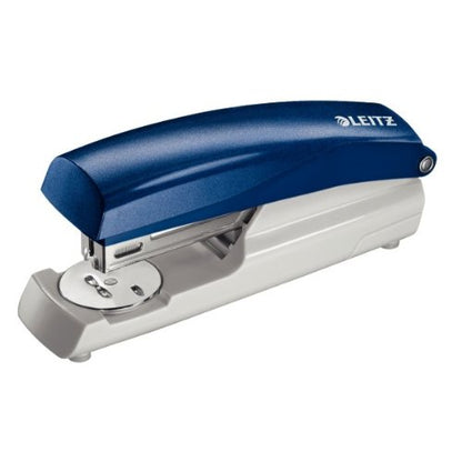 Leitz 5500 Half Strip Stapler Plastic 30 Sheet Blue 55000035 - NWT FM SOLUTIONS - YOUR CATERING WHOLESALER