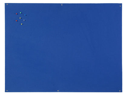 Bi-Office Blue Felt Noticeboard Unframed 900x600mm - FB0743397 - NWT FM SOLUTIONS - YOUR CATERING WHOLESALER