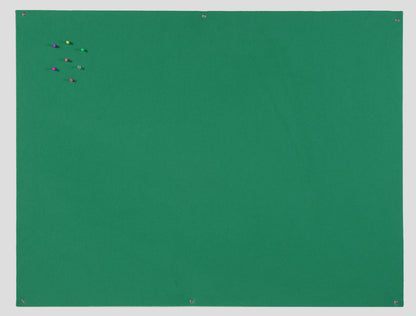 Bi-Office Green Felt Noticeboard Unframed 1200x900mm - FB1444397 - NWT FM SOLUTIONS - YOUR CATERING WHOLESALER