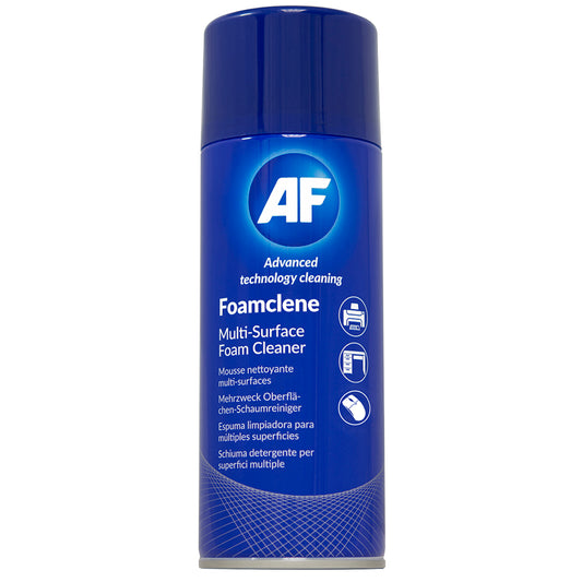 AF Foamclene Anti-Static Foaming Cleaner 300ml FCL300 - NWT FM SOLUTIONS - YOUR CATERING WHOLESALER