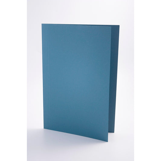 Guildhall Square Cut Folders Manilla Foolscap 315gsm Blue (Pack 100) - FS315-BLUZ - NWT FM SOLUTIONS - YOUR CATERING WHOLESALER