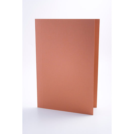 Guildhall Square Cut Folders Manilla Foolscap 315gsm Orange (Pack 100) - FS315-ORGZ - NWT FM SOLUTIONS - YOUR CATERING WHOLESALER