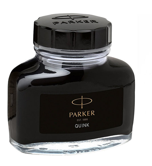 Parker Quink Bottled Refill Ink for Fountain Pens 57ml Black - 1950375 - NWT FM SOLUTIONS - YOUR CATERING WHOLESALER