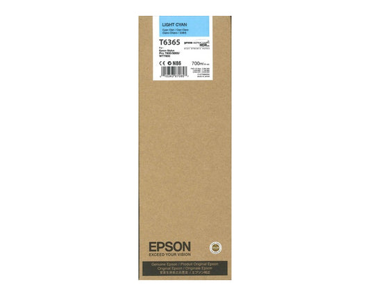 Epson C13T636500 WT7900 Light Cyan UltraChrome HDR 700ml Ink Cartridge - NWT FM SOLUTIONS - YOUR CATERING WHOLESALER