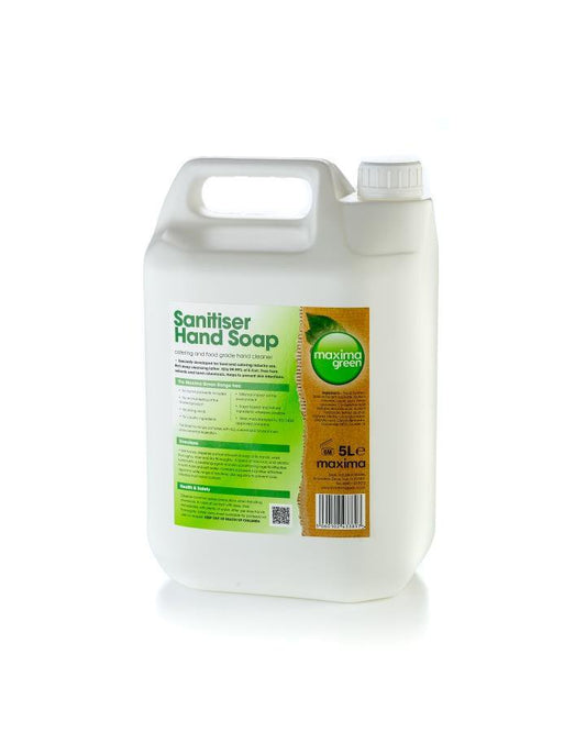 Maxima Green Sanitiser Hand Soap (5 Litre) 0604073 - NWT FM SOLUTIONS - YOUR CATERING WHOLESALER