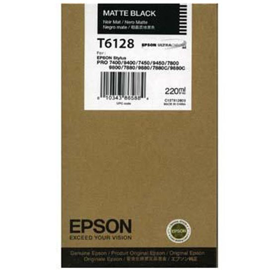 Epson C13T612800 Matte Black 7400 9400 7800 9800 UltraChrome K3 220ml Ink Cartridge - NWT FM SOLUTIONS - YOUR CATERING WHOLESALER