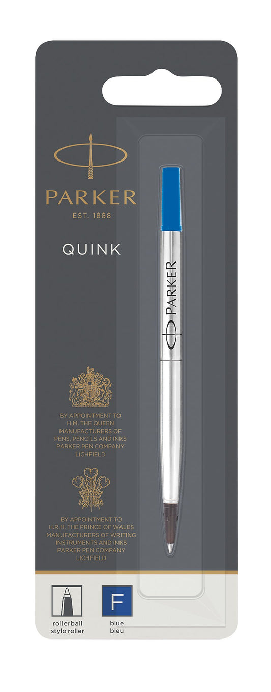 Parker Quink Rollerball Refill for Rollerball Pens Fine Blue (Single Refill) - 1950322 - NWT FM SOLUTIONS - YOUR CATERING WHOLESALER