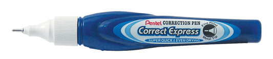 Pentel Correct Express Correction Pen 7ml White (Pack 12) - ZLE52-W - NWT FM SOLUTIONS - YOUR CATERING WHOLESALER
