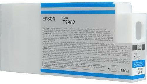 Epson T5962 Cyan Ink Cartridge 350ml - C13T596200 - NWT FM SOLUTIONS - YOUR CATERING WHOLESALER